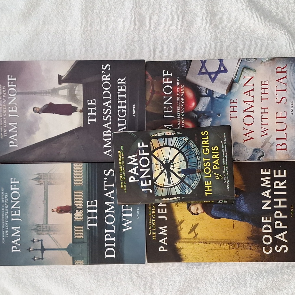 5 Book Bundle By Author Pam Jenoff